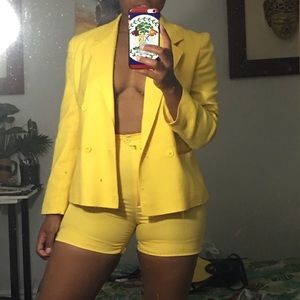 Yellow Bad B*tch Blazer